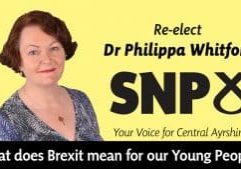 Dr Philippa Whitford talks about what Brexit will mean for our Young People.